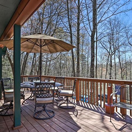 Smoky Mountain Cabin 4 Acres, 3 Mi To Gatlinburg Luaran gambar