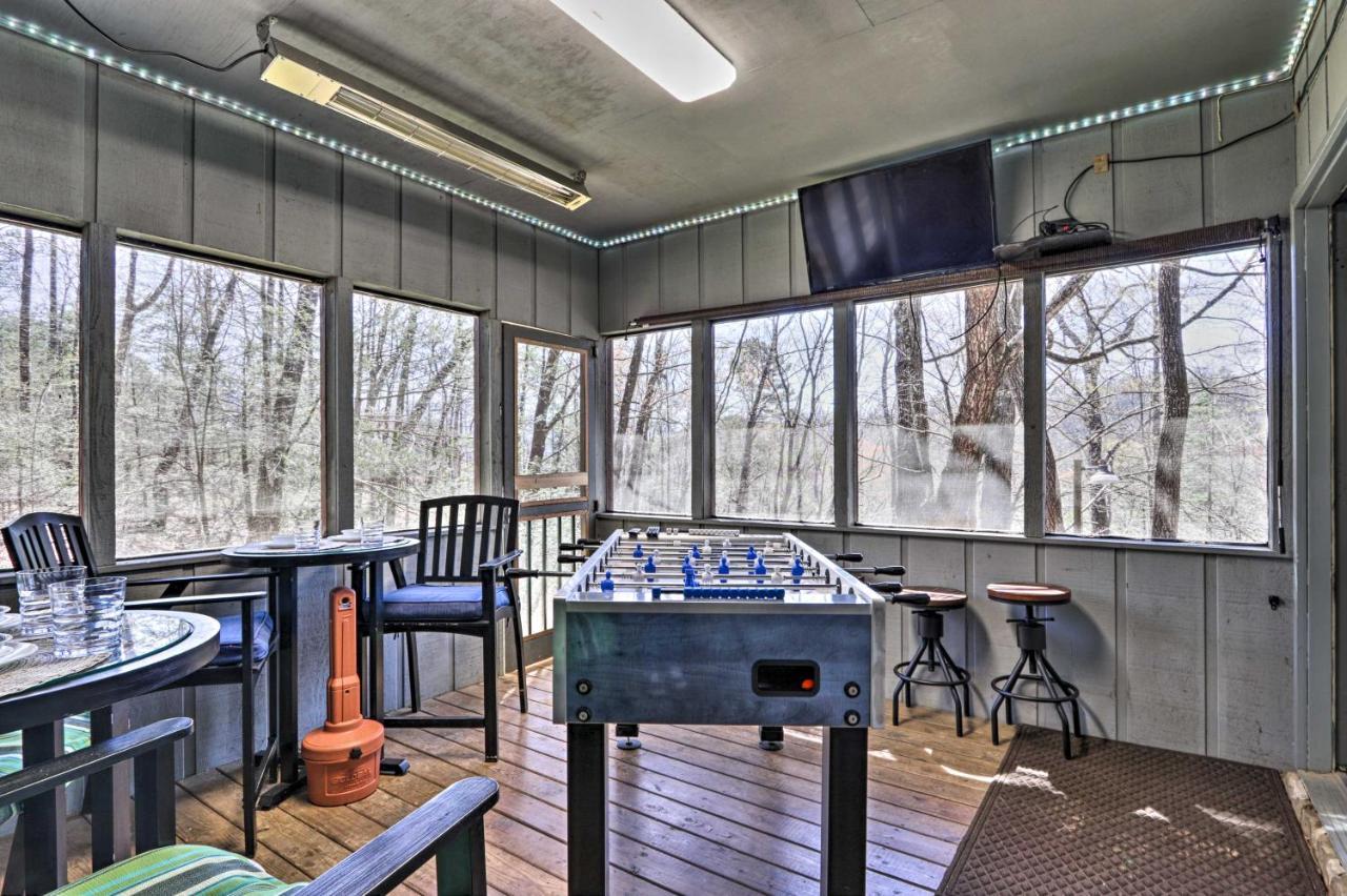 Smoky Mountain Cabin 4 Acres, 3 Mi To Gatlinburg Luaran gambar