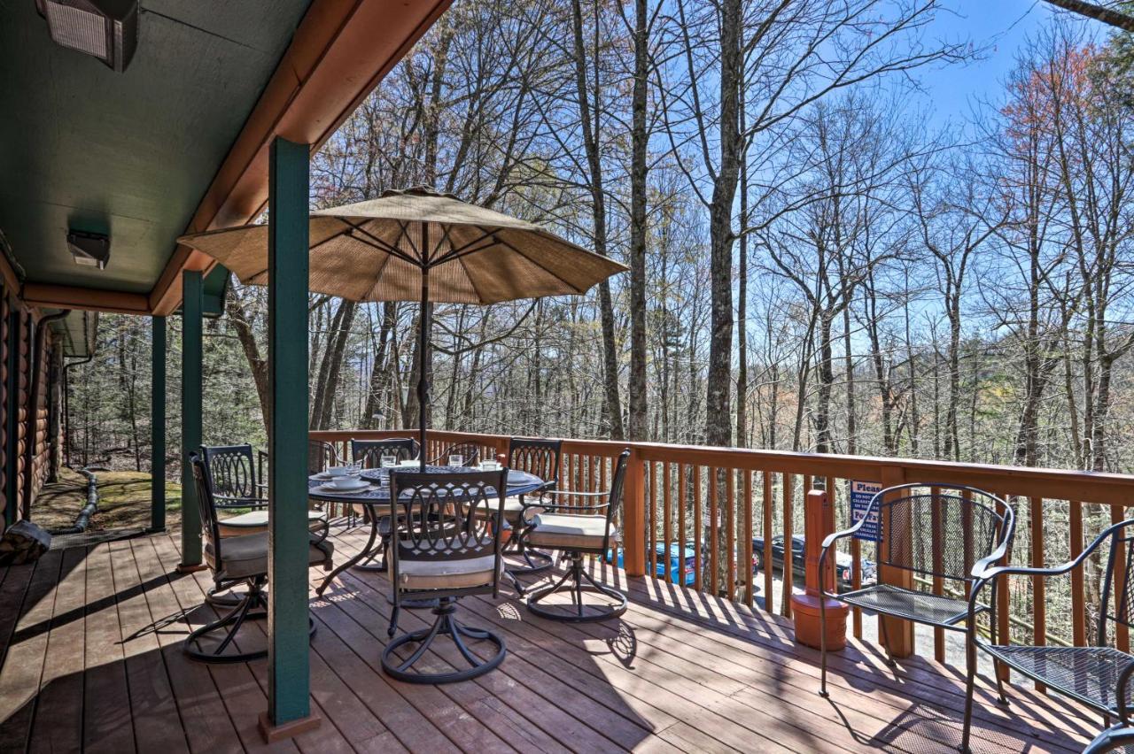 Smoky Mountain Cabin 4 Acres, 3 Mi To Gatlinburg Luaran gambar
