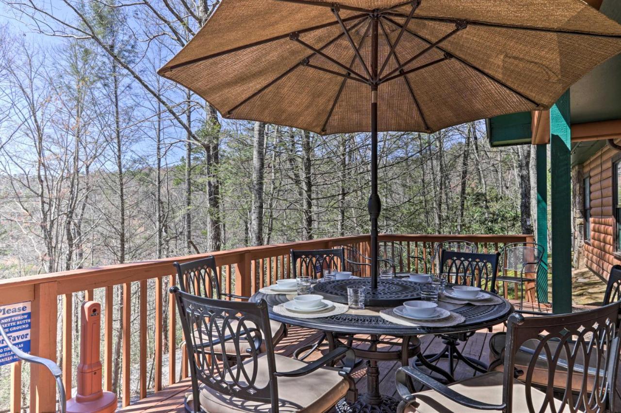 Smoky Mountain Cabin 4 Acres, 3 Mi To Gatlinburg Luaran gambar