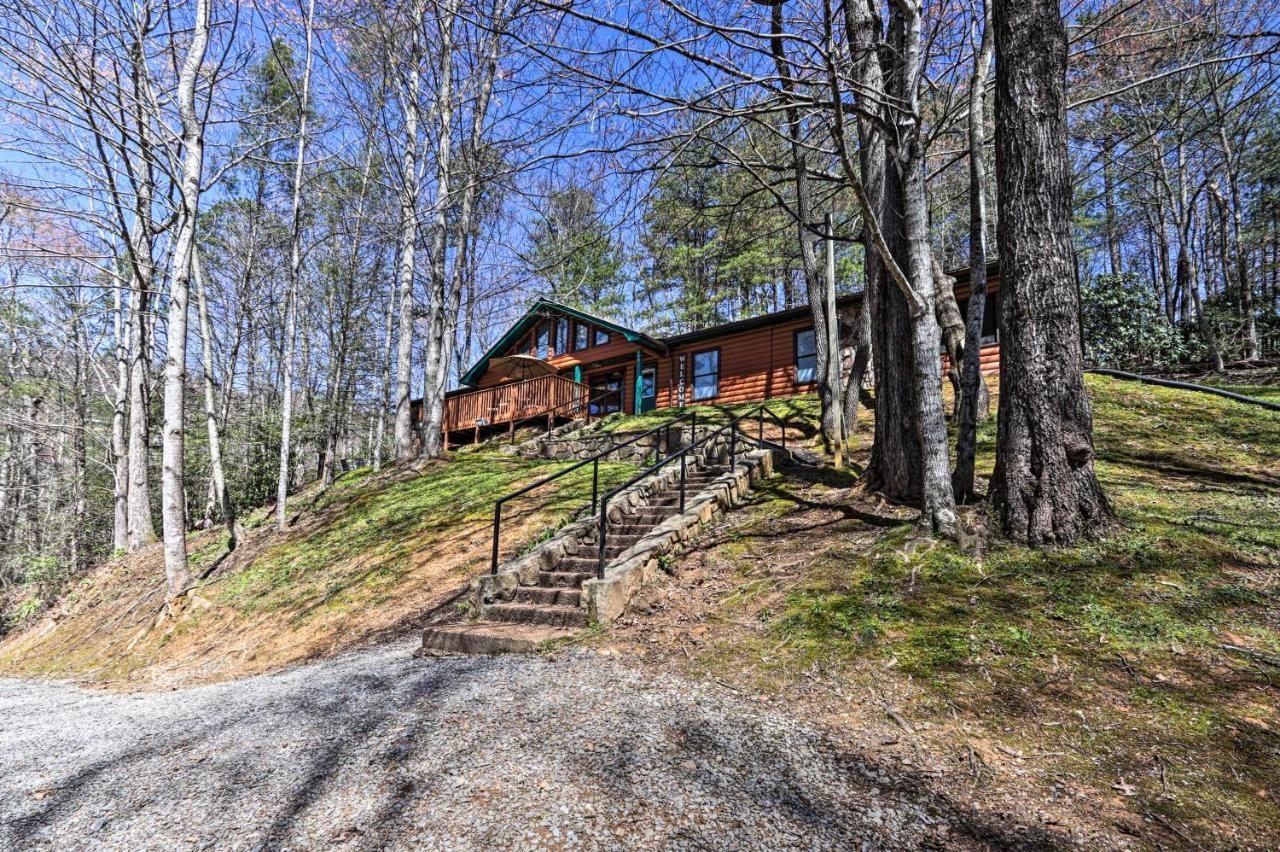 Smoky Mountain Cabin 4 Acres, 3 Mi To Gatlinburg Luaran gambar